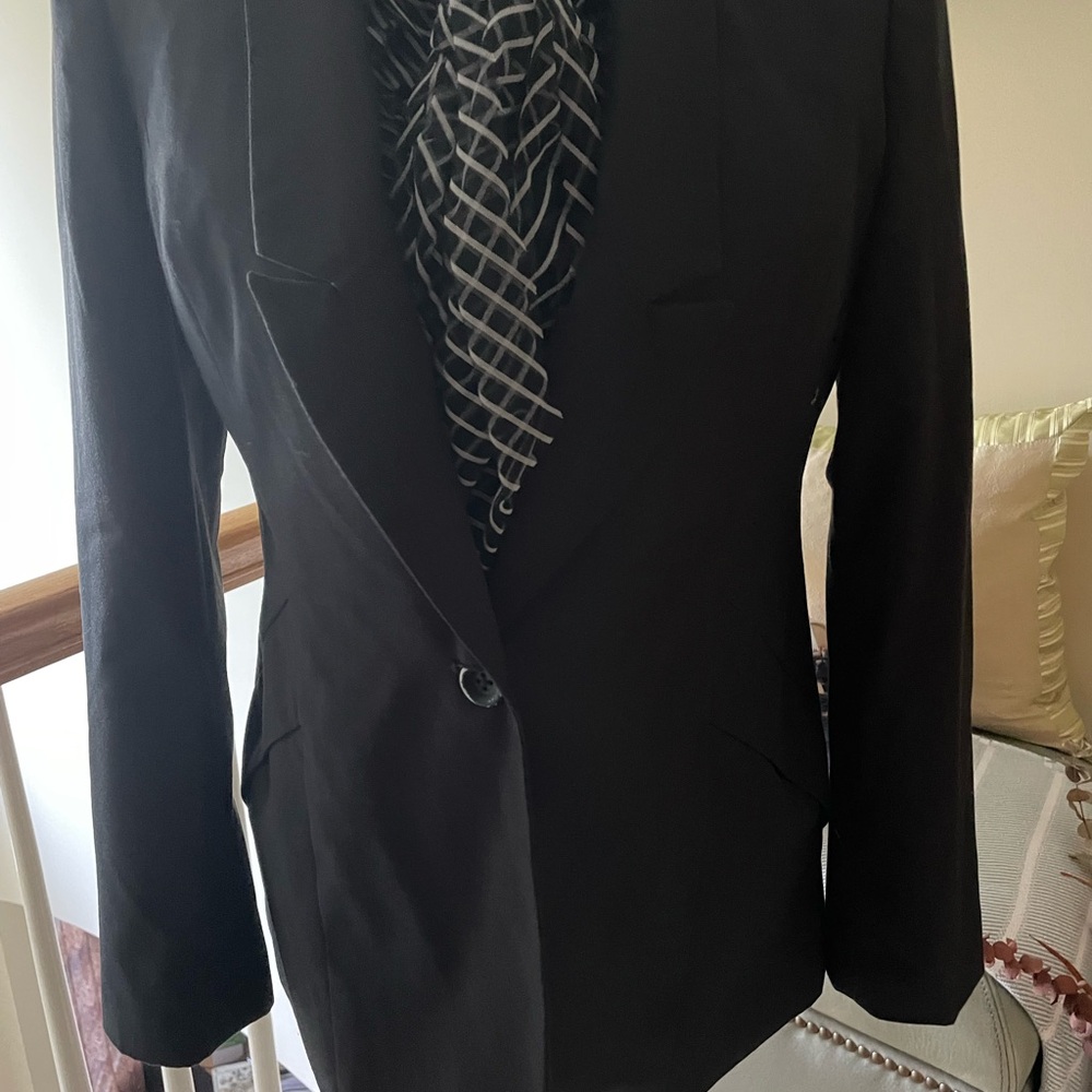 RACHEL Rachel Roy Elegant Black Blazer